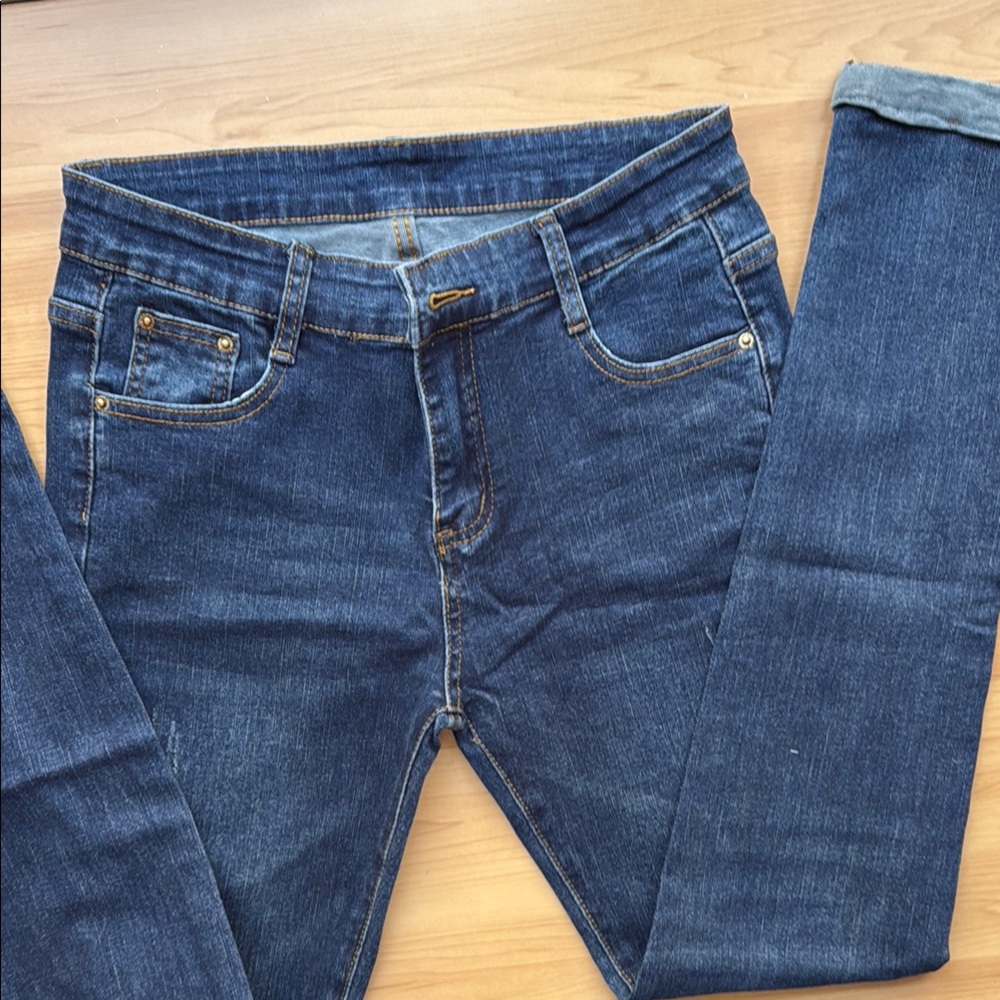 Classic Blue Denim Jeans